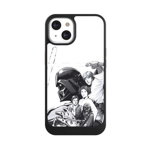 Apple iPhone 13 NIVOcore Personnages StarWars - Noir et Blanc