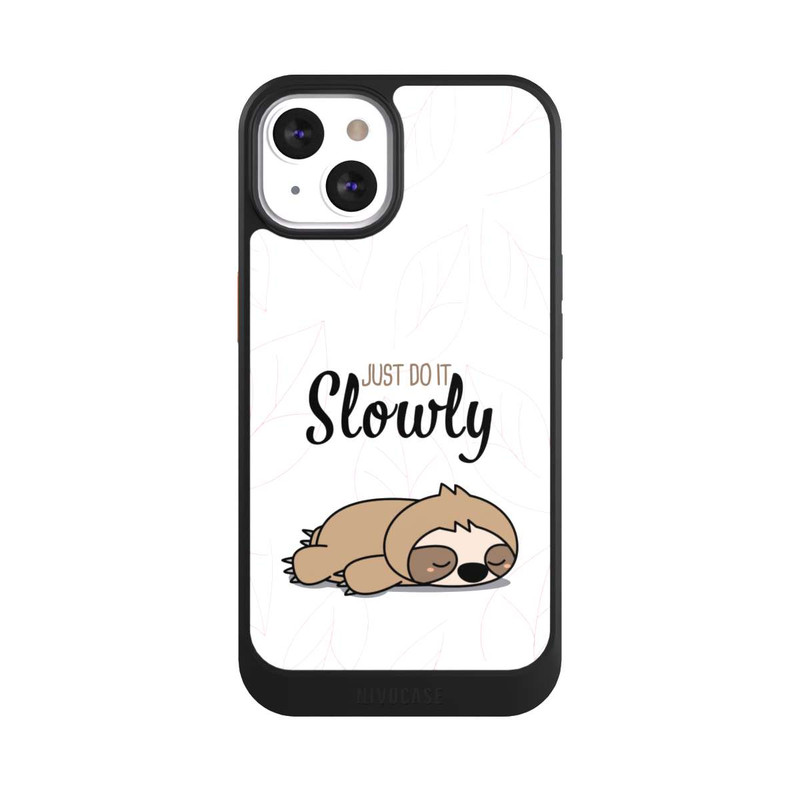 iPhone 13 NIVOcore Just Do It Slowly Paresseux