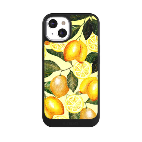Apple iPhone 13 NIVOcore Gelber Sommer mit Zitronen