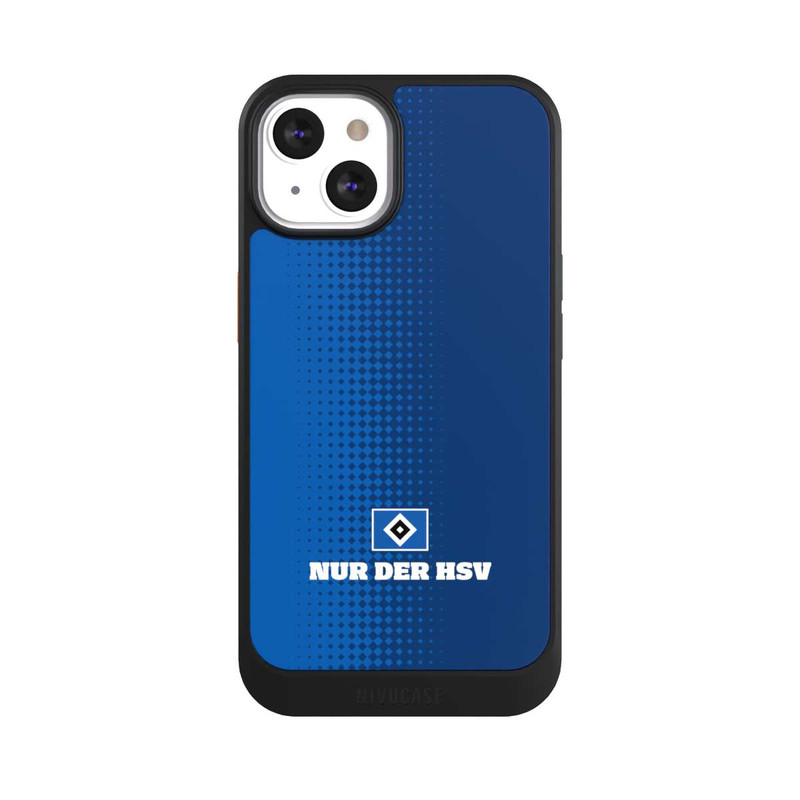 iPhone 13 NIVOcore Nur der HSV - Trame de losange bleue