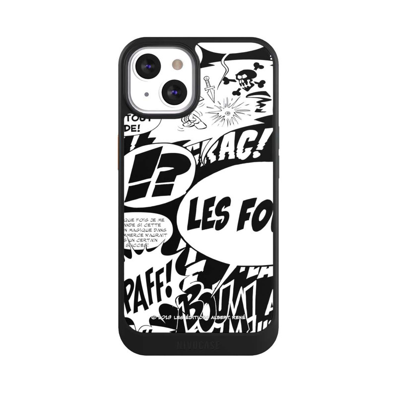 iPhone 13 NIVOcore Bulles BD Astérix Noir