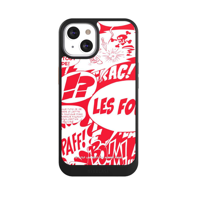 iPhone 13 NIVOcore Bulles BD Astérix Rouge