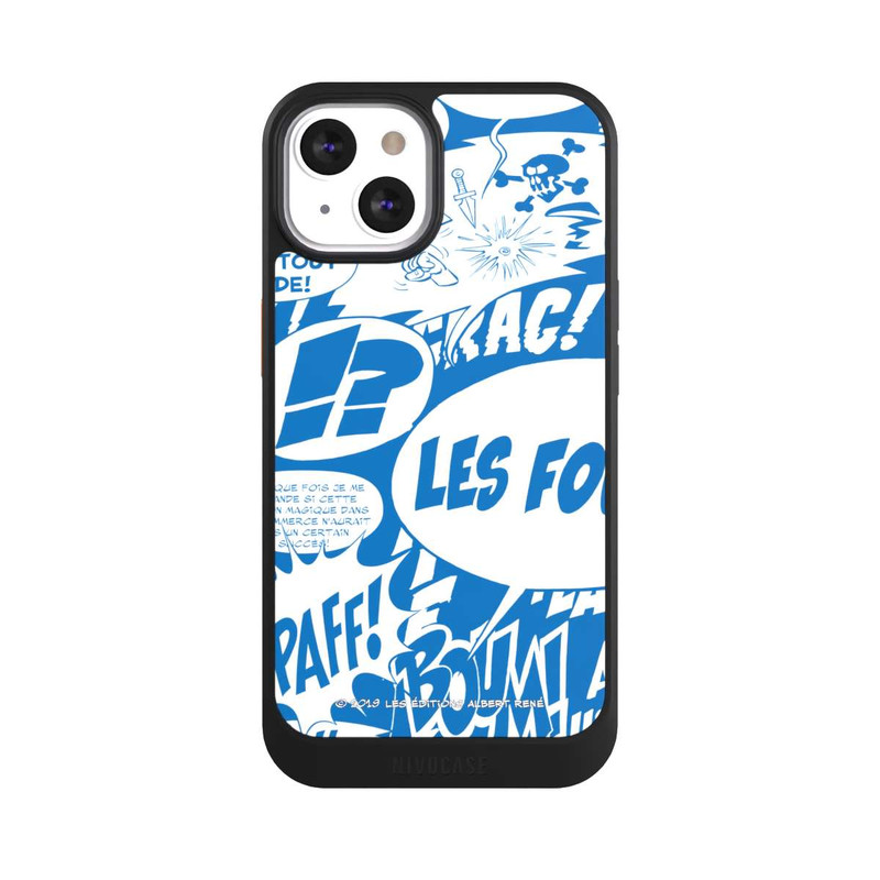 iPhone 13 NIVOcore Bulles BD Astérix Bleu
