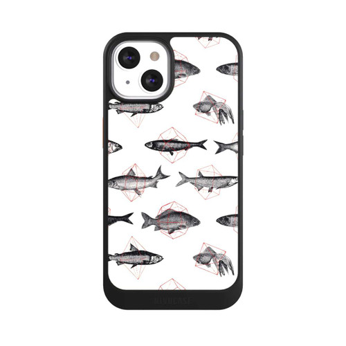 Apple iPhone 13 NIVOcore Fische in Geometrie