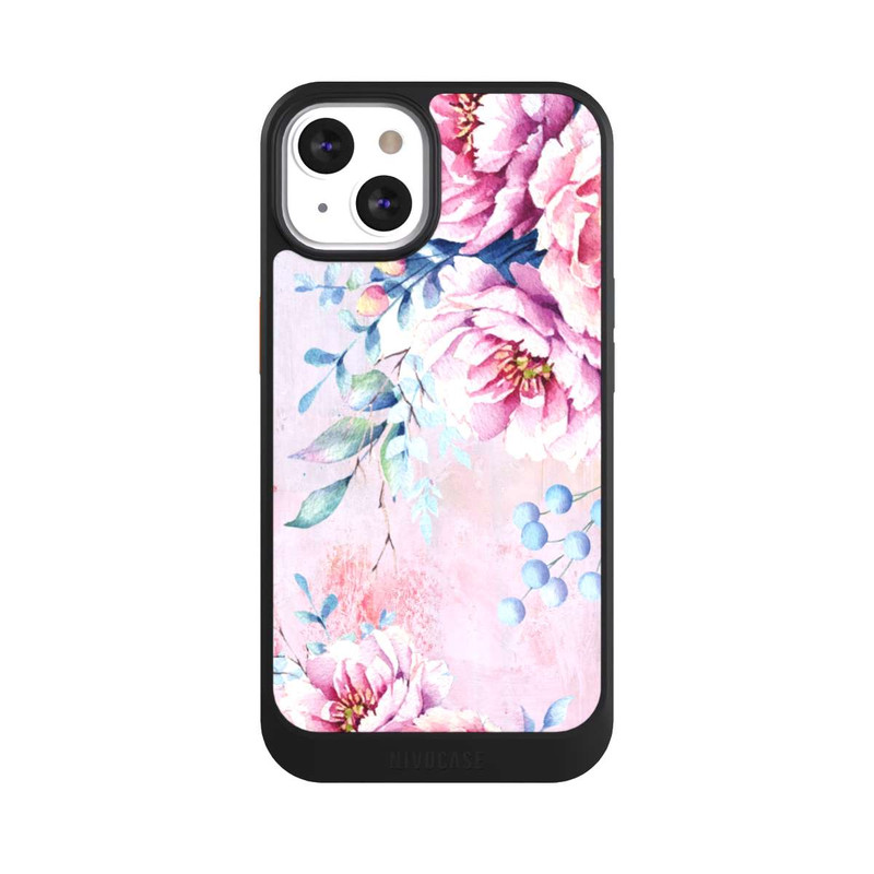 iPhone 13 NIVOcore Aquarell Blume 3
