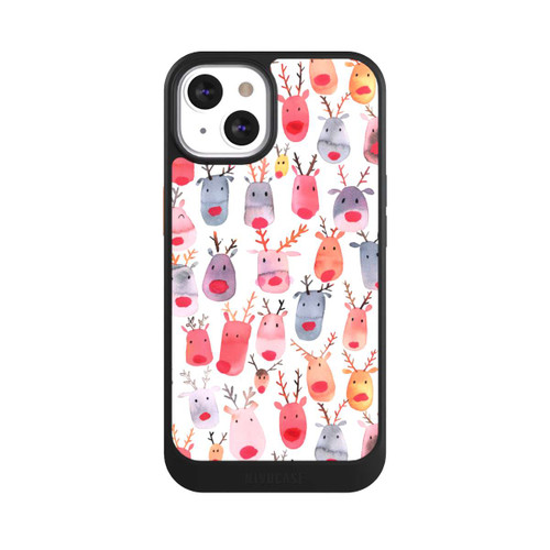 Apple iPhone 13 NIVOcore Aquarelle de renne mignon