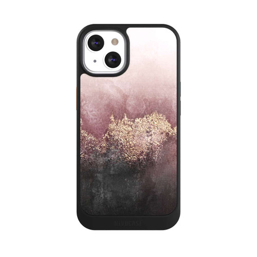 Apple iPhone 13 NIVOcore Rosa Himmelsstaub Golddruck