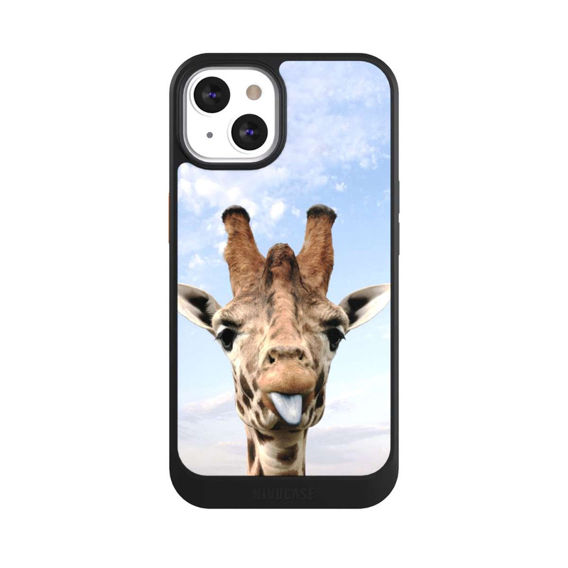 iPhone 13 NIVOcore Giraffe auf der Straße