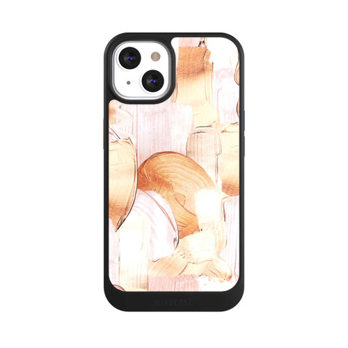 Apple iPhone 13 NIVOcore White/Gold Brush Pattern