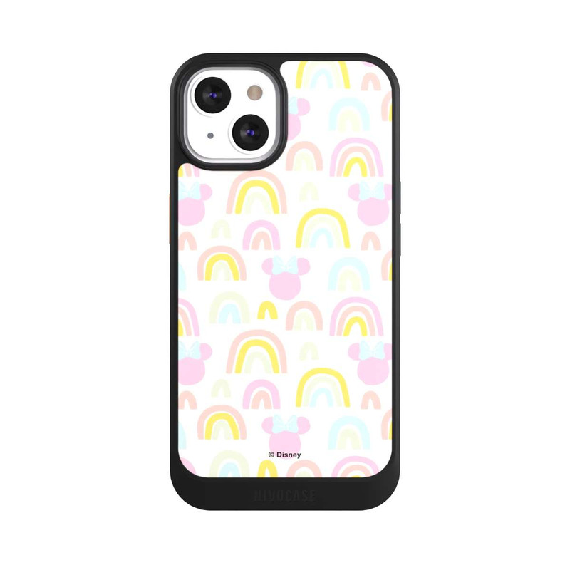 iPhone 13 NIVOcore Minnie Regenbogen Muster