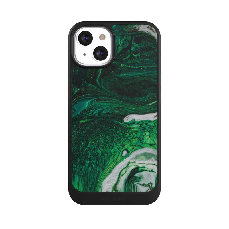 iPhone 13 NIVOcore Green oil texture