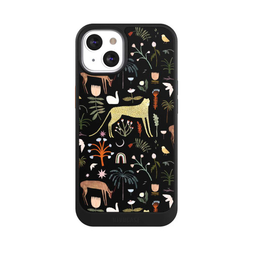 Apple iPhone 13 NIVOcore Wild garden letters by Léa Le Pivert