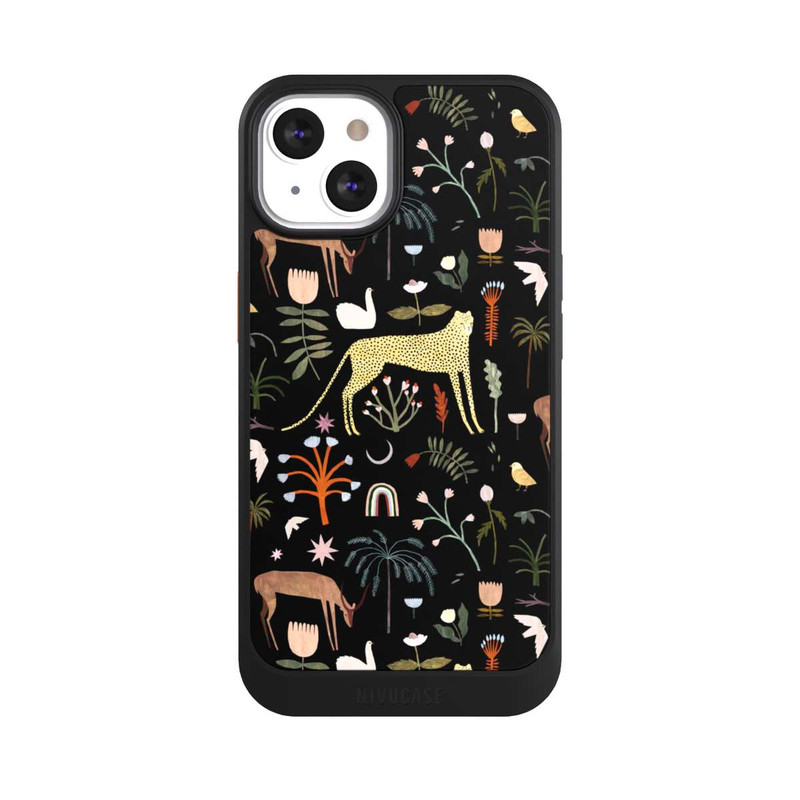 iPhone 13 NIVOcore Wilde Gartenbuchstaben von Léa Le Pivert