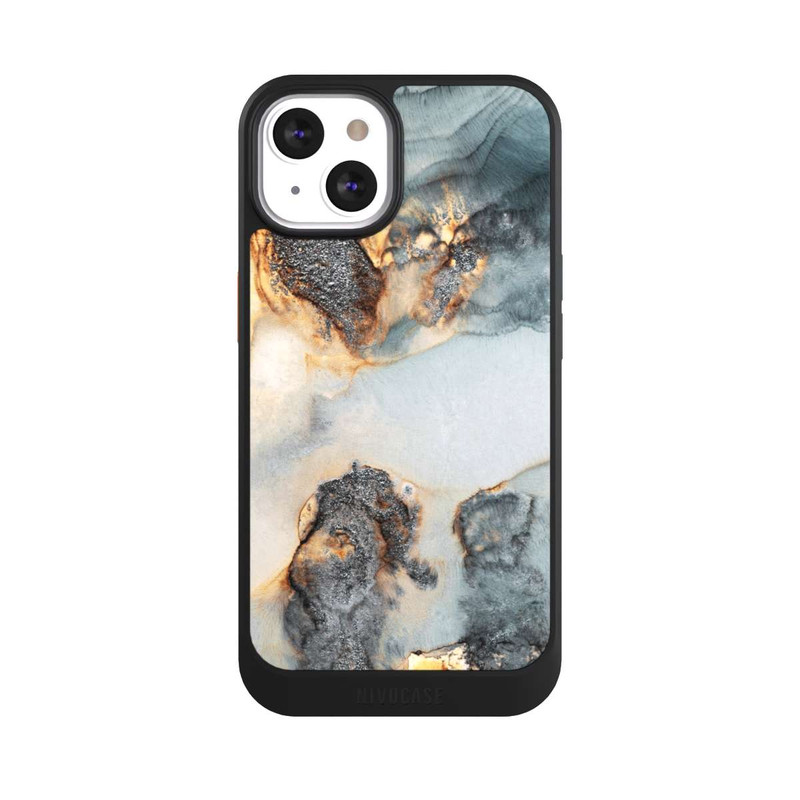 iPhone 13 NIVOcore Flutwellen Golddruck