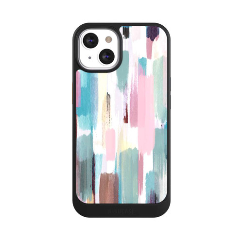 Apple iPhone 13 NIVOcore Coups de pinceau abstraits Nuances pastel