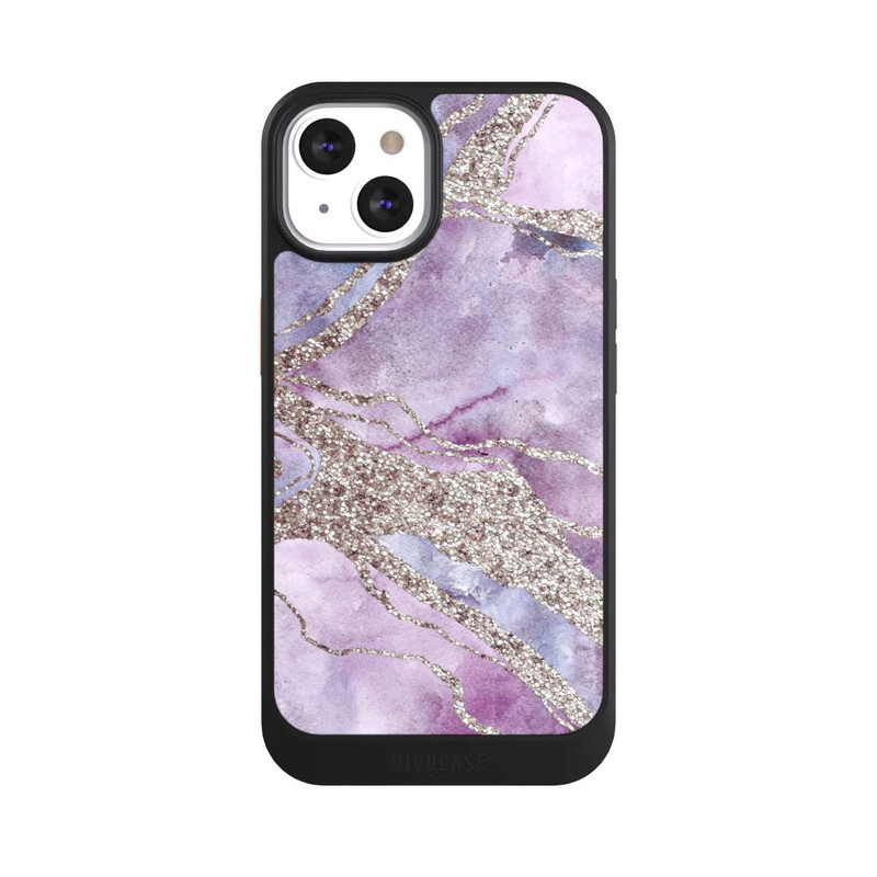 iPhone 13 NIVOcore Edelstein Pastell Lila