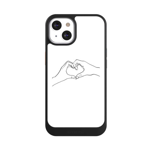 Apple iPhone 13 NIVOcore Love Hands Line Art