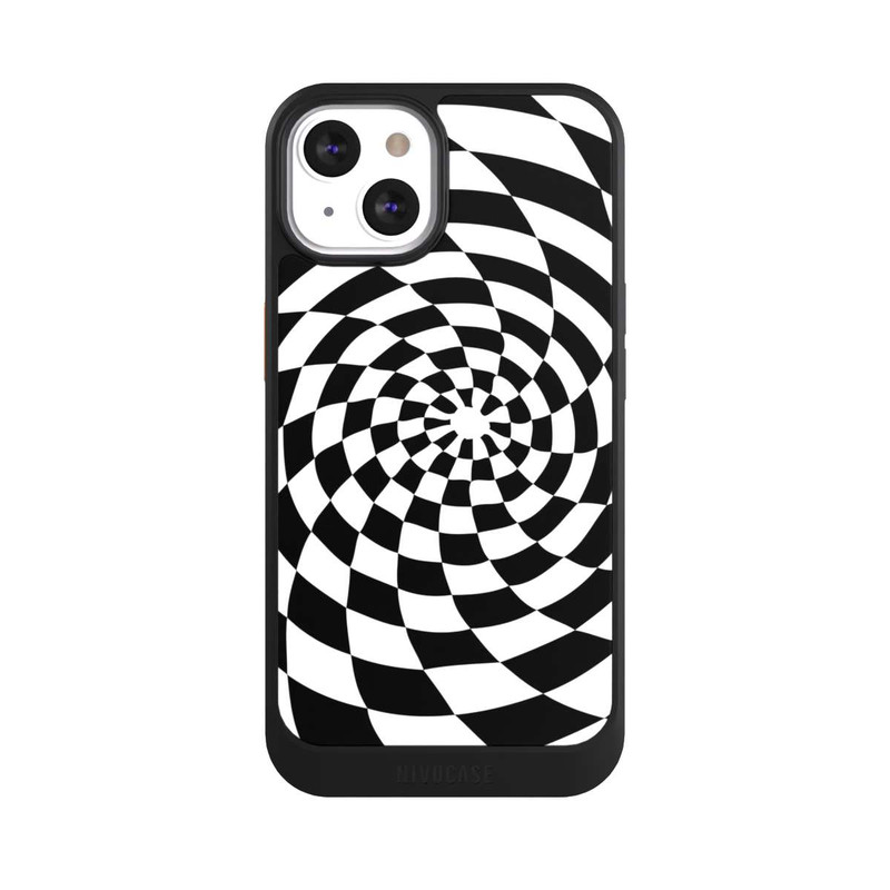 iPhone 13 NIVOcore Schwarz-Weiß Illusion