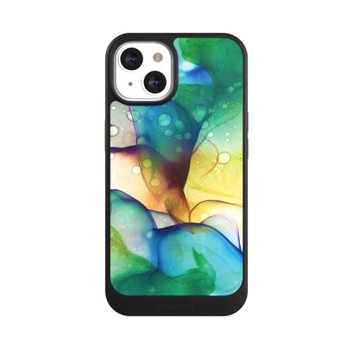 Apple iPhone 13 NIVOcore Flüssige Kunst grüne Wiese