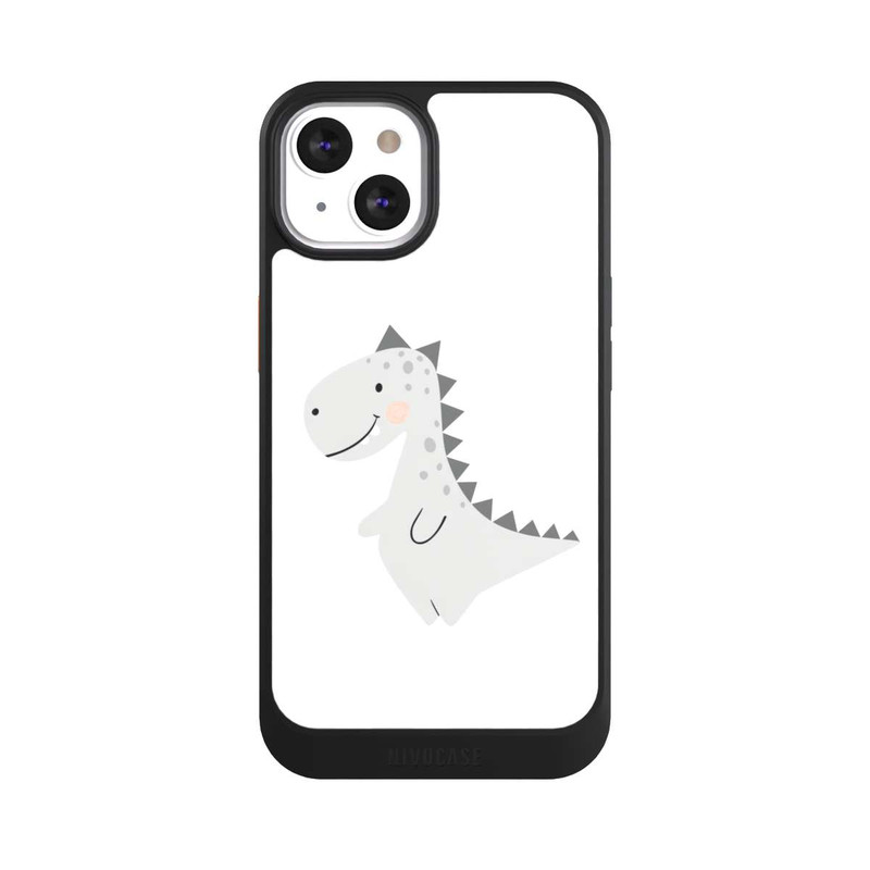 iPhone 13 NIVOcore Grauer Dino