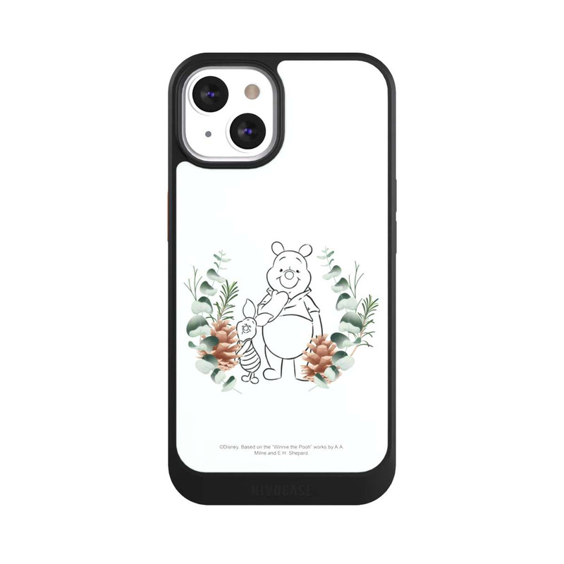 iPhone 13 NIVOcore Green Love Ourson et Porcinet