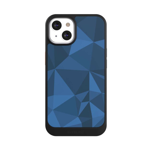 Apple iPhone 13 NIVOcore Polygon Pattern Blue