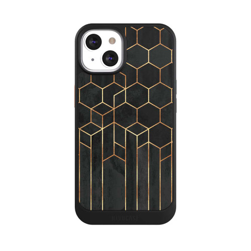 Apple iPhone 13 NIVOcore Schwarze Sechsecke