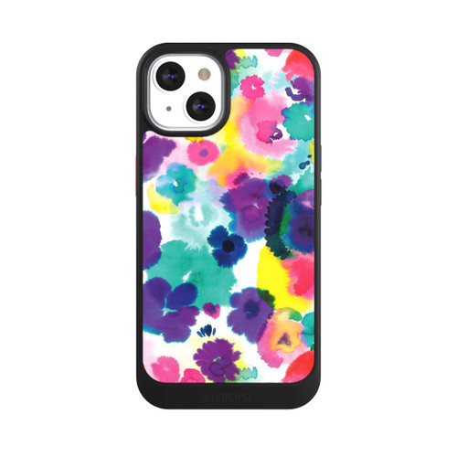 Apple iPhone 13 NIVOcore Fleurs aquarelles abstraites
