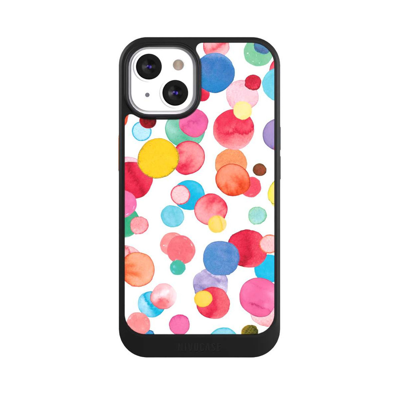 iPhone 13 NIVOcore Sommertupfen Aquarell