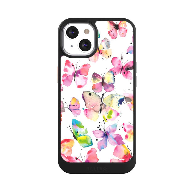 iPhone 13 NIVOcore Aquarell Frühlingsschmetterlinge