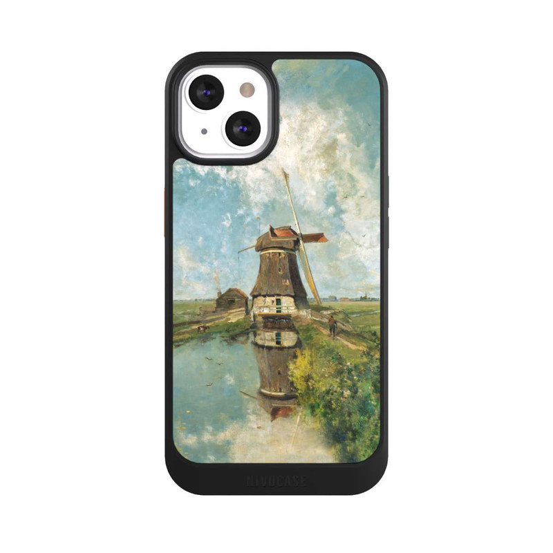 iPhone 13 NIVOcore A Windmill on a Polder Waterway