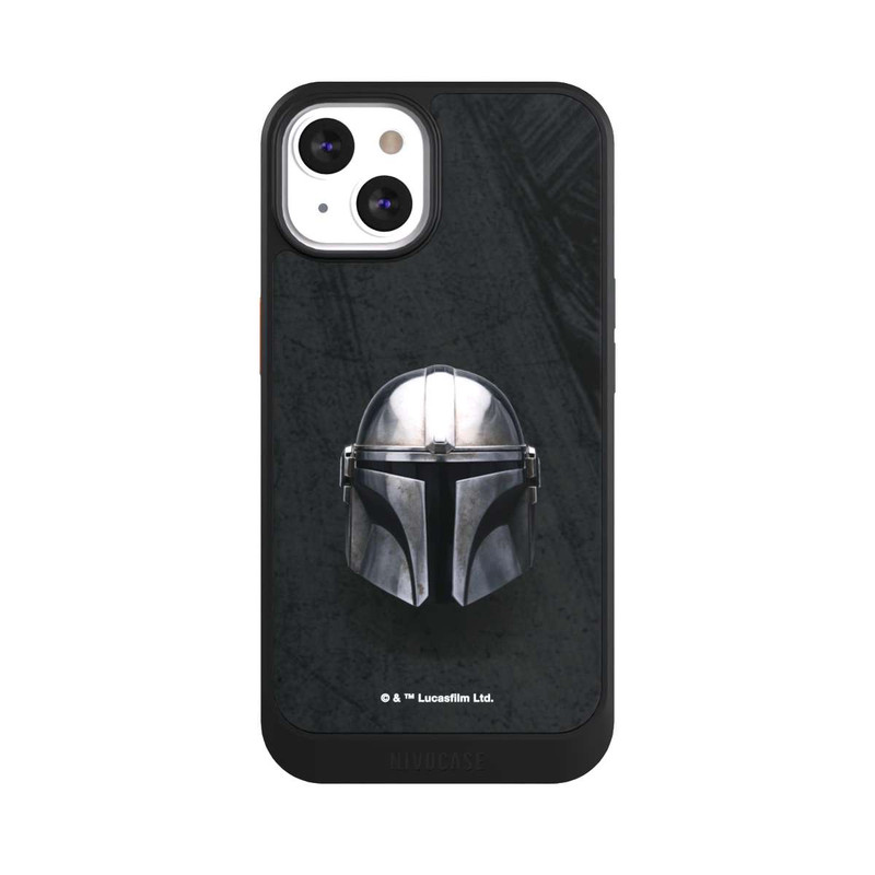 iPhone 13 NIVOcore Casque Mandalorien Noir