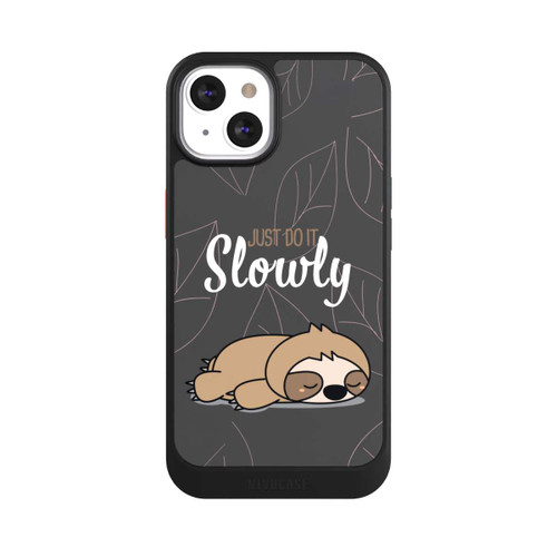 Apple iPhone 13 NIVOcore Just Do It Slowly Sloth Grey