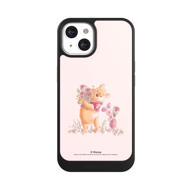 iPhone 13 NIVOcore Winnie Puuh and Ferkel Blumen