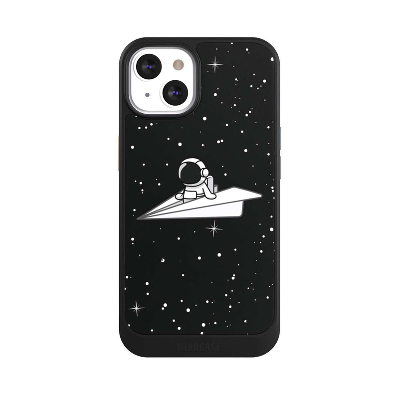 iPhone 13 NIVOcore Astronaut Paper Plane Comic
