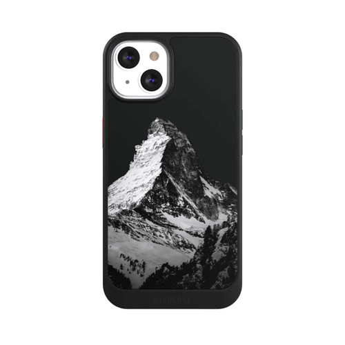 Apple iPhone 13 NIVOcore Snow Capped Mountains grey