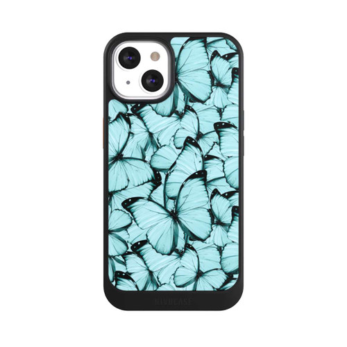 Apple iPhone 13 NIVOcore Papillons sarcelle
