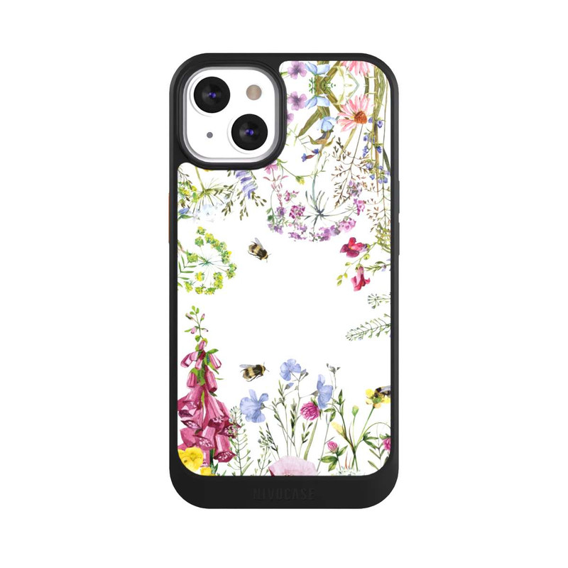 iPhone 13 NIVOcore Cadre de fleurs sauvages des prés d'été