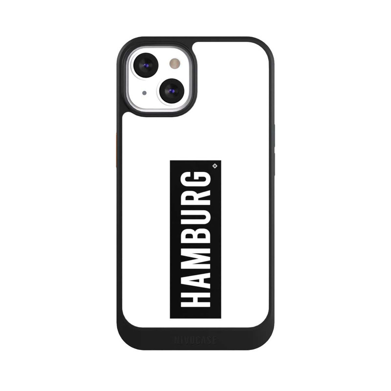 iPhone 13 NIVOcore HSV Hambourg noir et blanc