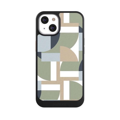 Apple iPhone 13 NIVOcore Futuristische Bauhaus Polygone Beige