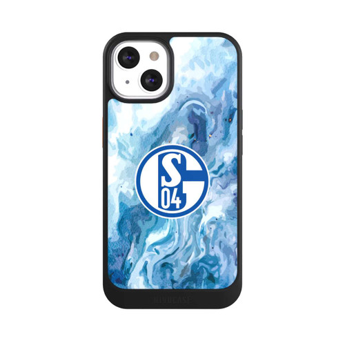 Apple iPhone 13 NIVOcore Schalke 04 Flüssig Blau