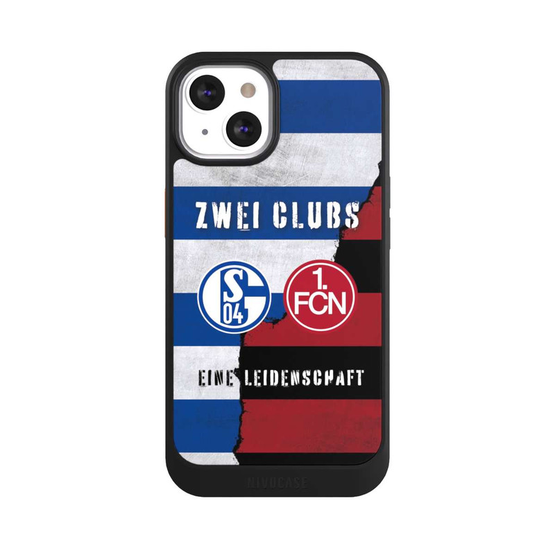 iPhone 13 NIVOcore Fanfreundschaft Schalke x Nürnberg
