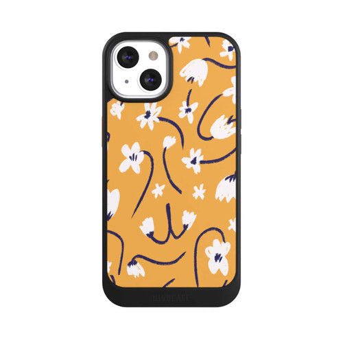 Apple iPhone 13 NIVOcore Pattern Petites Fleurs Jaunes
