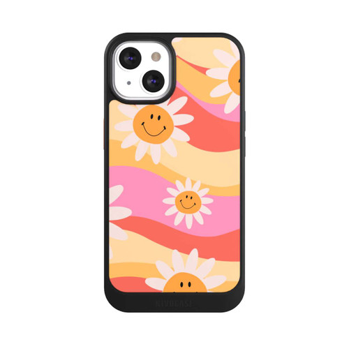 Apple iPhone 13 NIVOcore Retro Smiles Orange Colorful