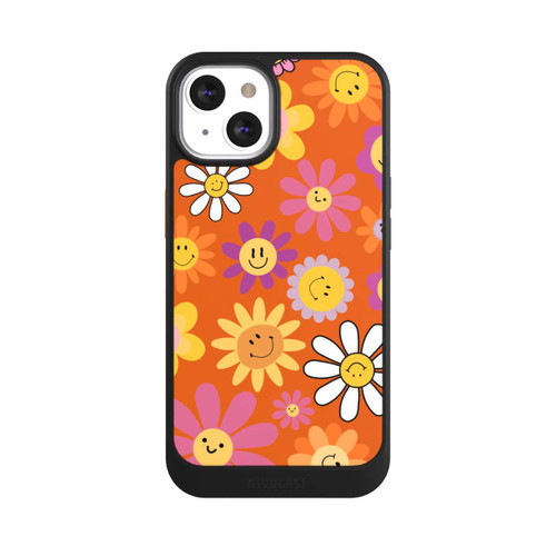 Apple iPhone 13 NIVOcore Smiles Orange Flowers