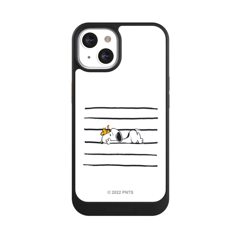 iPhone 13 NIVOcore Snoopy Woodstock Streifen