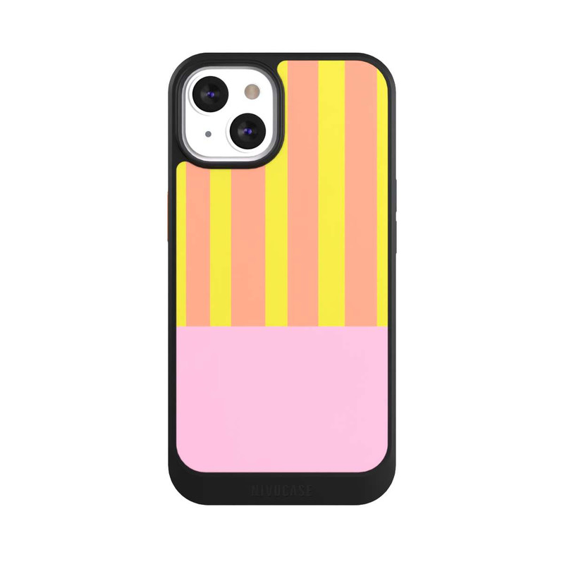 iPhone 13 NIVOcore Neonfarbige Streifen