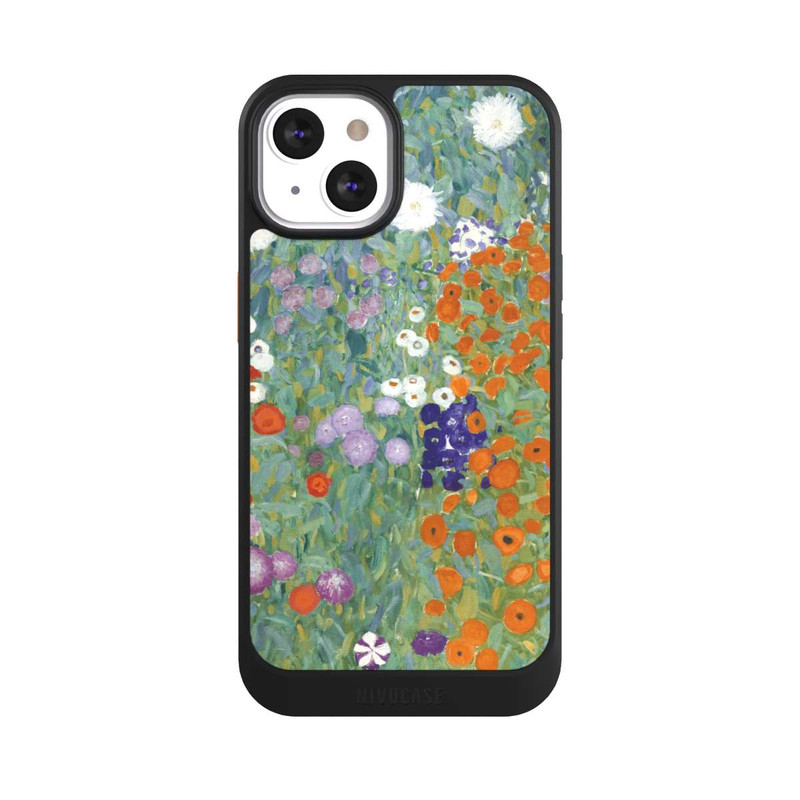 iPhone 13 NIVOcore Jardin en Fleur - Gustav Klimt