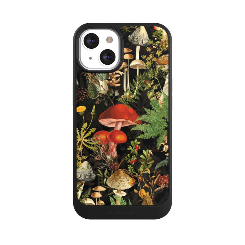 iPhone 13 NIVOcore Différents champignons dans la forêt