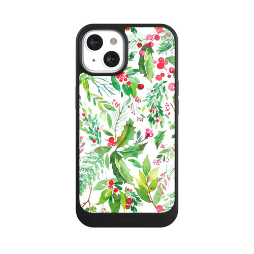 Apple iPhone 13 NIVOcore Noël Houx Vacances Nature